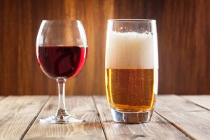 wine and beer
